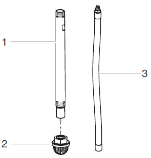 RentSpray Plus Siphon Tube Assembly (High Rider)